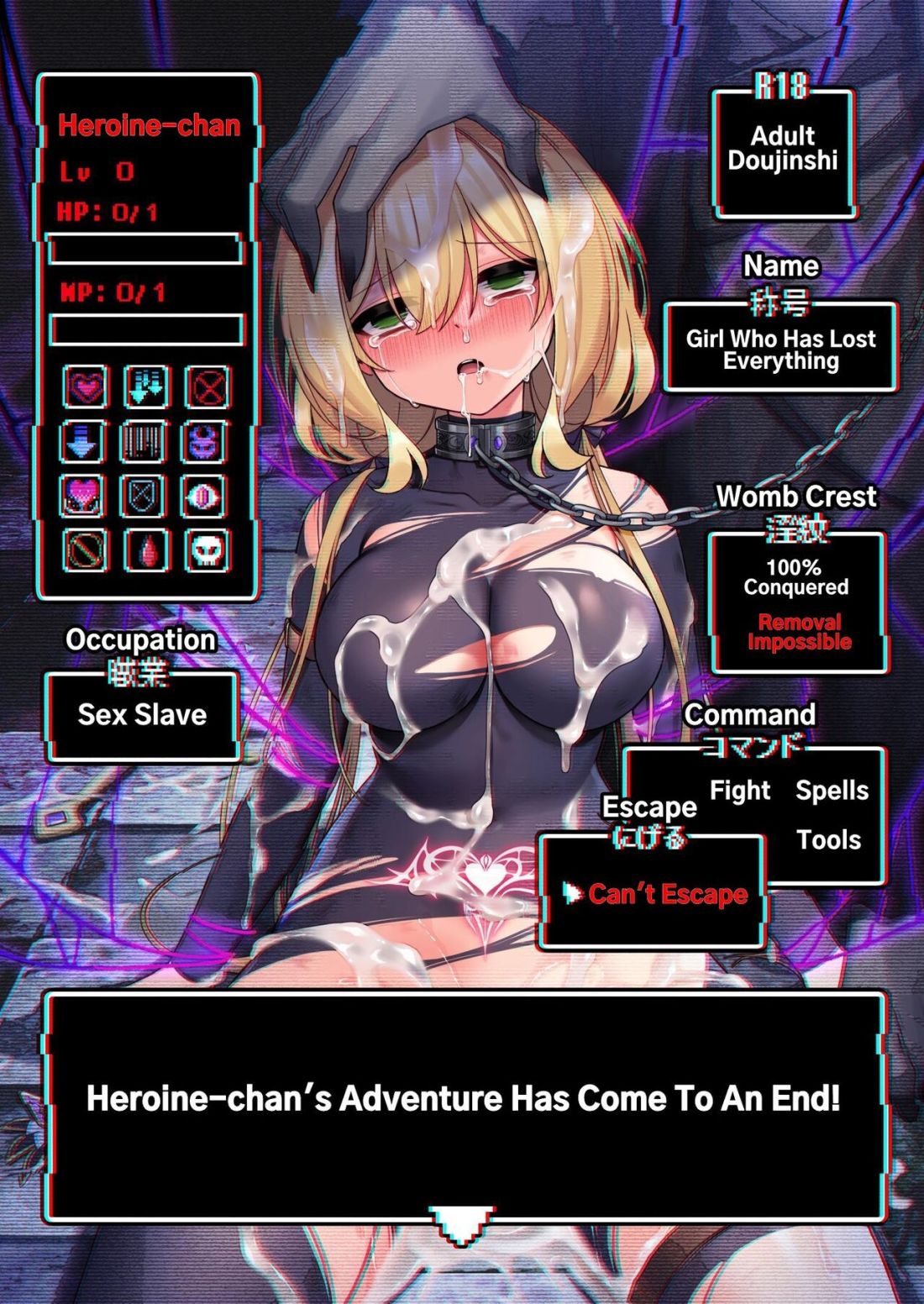This Hero Girl’s Adventure is OVER! by “Hoshina Meito” – #153515 – Read hentai Doujinshi online for free at Cartoon Porn